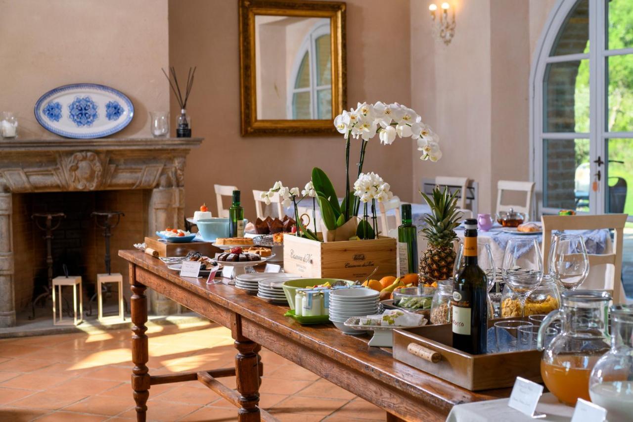 モンタルチーノ Casanova Di Neri Relaisヴィラ エクステリア 写真